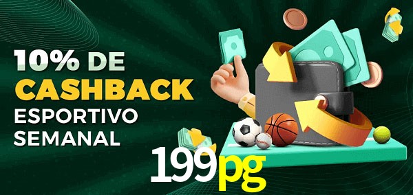 10% de bônus de cashback na 199pg